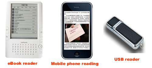 Apabi mobile reading